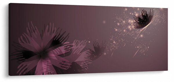 A pillangó virágának képe (120x50 cm)