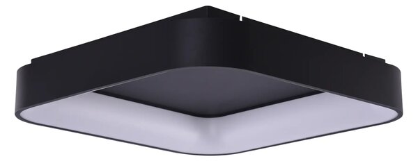 Modern LED mennyezeti lámpa Solvent S 80 fekete távirányítóval