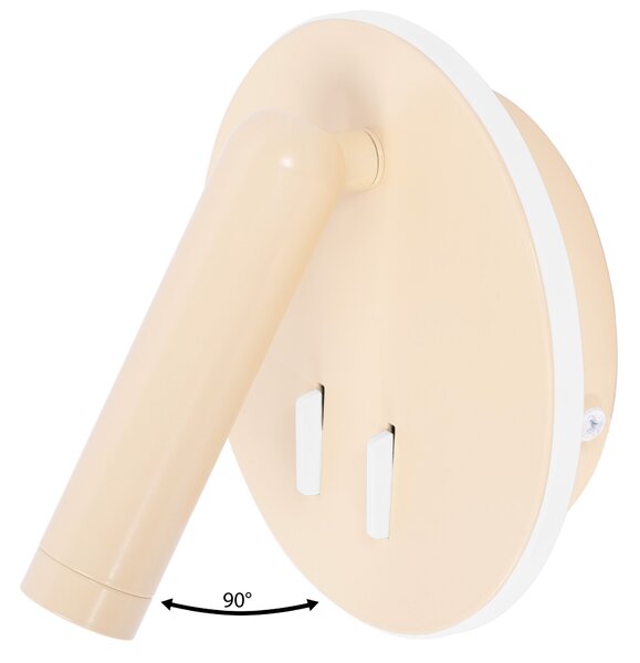 Fali lámpa APP1615-1W beige