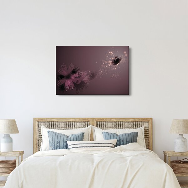 A pillangó virágának képe (90x60 cm)