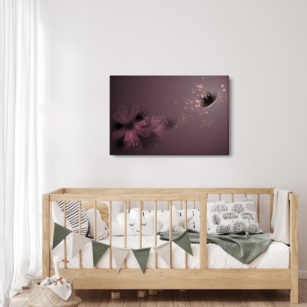 A pillangó virágának képe (90x60 cm)