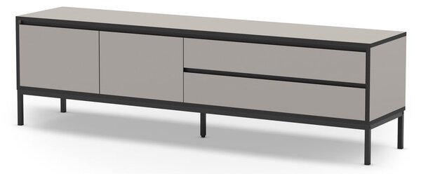 Szürke-bézs TV-állvány 180x55 cm Lorenza – Marckeric
