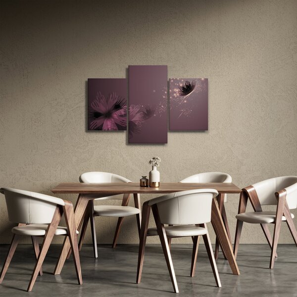 A pillangó virágának képe (90x60 cm)