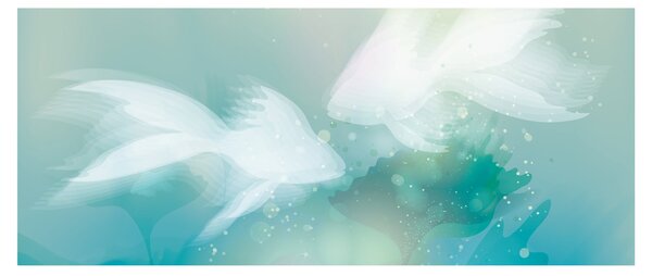 Kép - hal (120x50 cm)