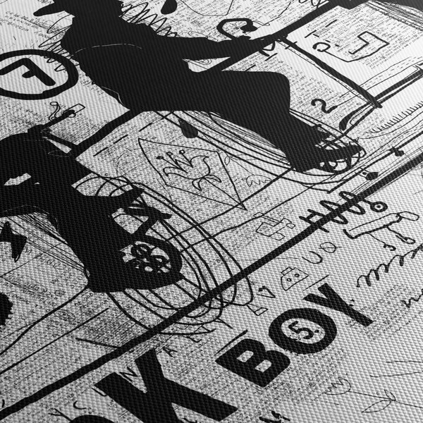 Kép - Csapatmunka, biciklizés (120x50 cm)