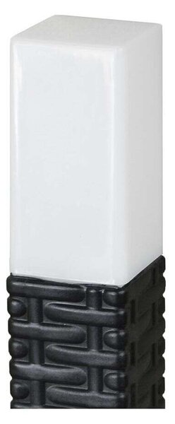 Polifach LED-es kerti Napelemes Lámpa 27,5cm (P-302) - fekete