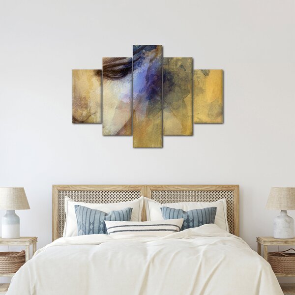 Kép - női portré, rajz (150x105 cm)
