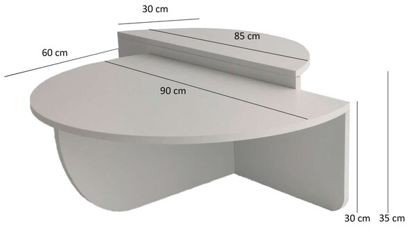 Podium - white
