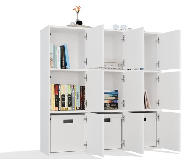Regál Metros 6 (fehér)