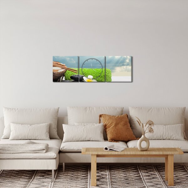Kép - Spa and relax (órával) (90x30 cm)