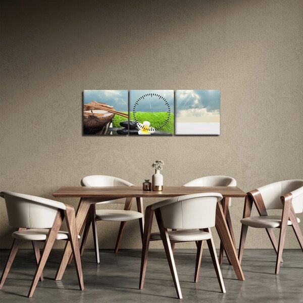 Kép - Spa and relax (órával) (90x30 cm)