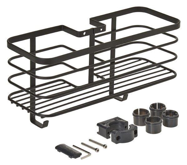 Origin fekete fürdőszobai polc - Metaltex