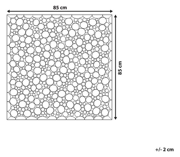 Fali Dekoráció TWIG Tíkfa 85 cm Világosbarna