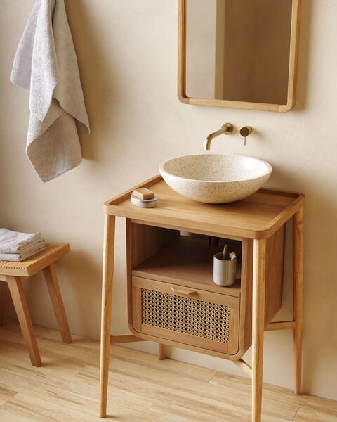 Sunday terrazzo mosdókagyló, ø 40 cm - Kave Home
