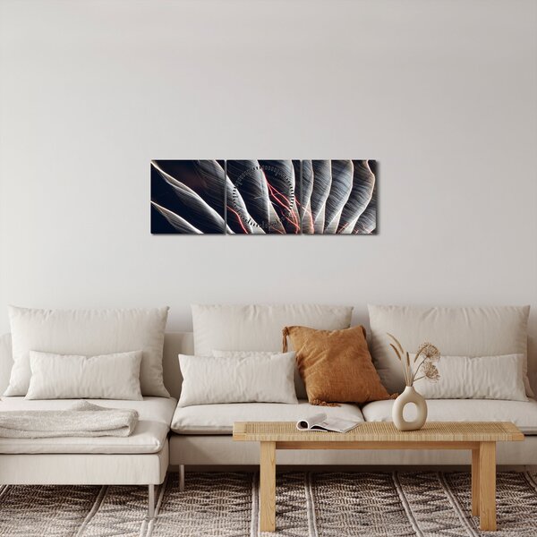 Kép - Világító kisülés (órával) (90x30 cm)