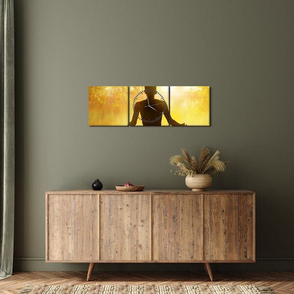 Kép - Meditáció (órával) (90x30 cm)