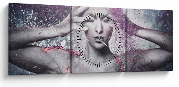 Kép - Energia (órával) (90x30 cm)