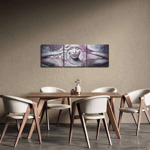 Kép - Energia (órával) (90x30 cm)