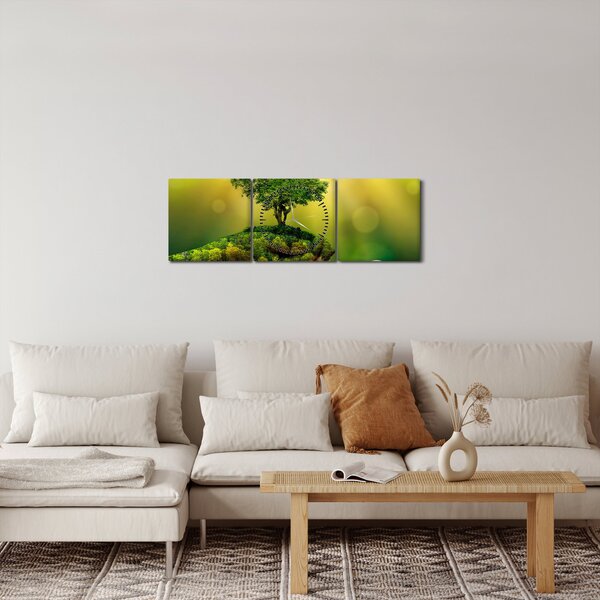 Kép - anyaország (órával) (90x30 cm)