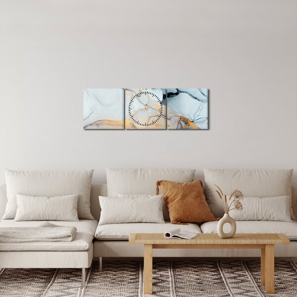 Kép - Márvány (órával) (90x30 cm)
