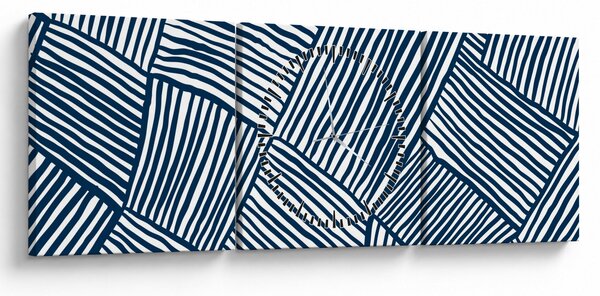 Kép - 3D vonal (órával) (90x30 cm)