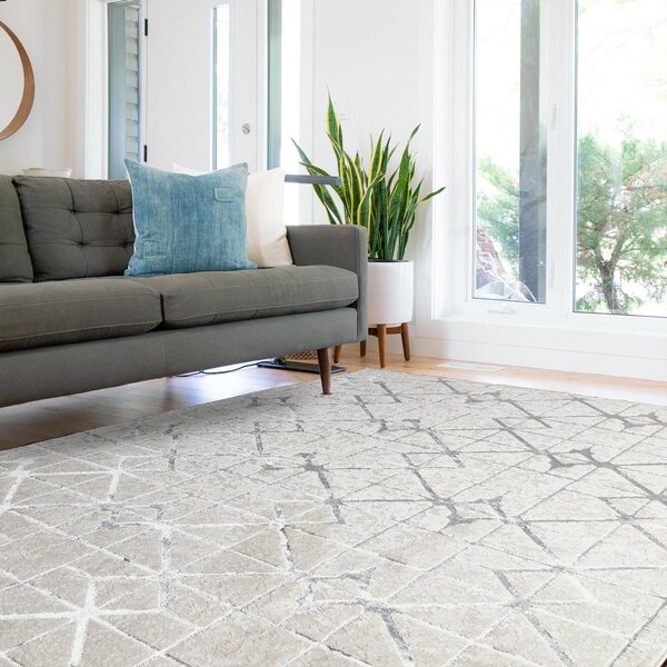 Ezüstszínű-rózsaszín szőnyeg 150x80 cm Aurora - Asiatic Carpets
