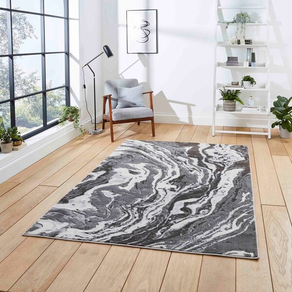 Szürke szőnyeg 80x150 cm Apollo – Think Rugs