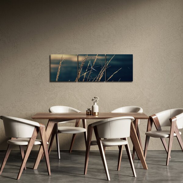 A füvek képe (órával) (90x30 cm)