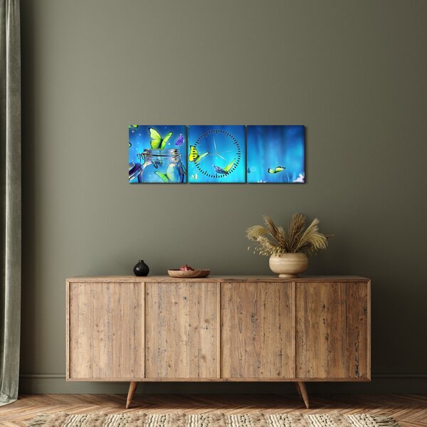 Kép - Szabadság (órával) (90x30 cm)