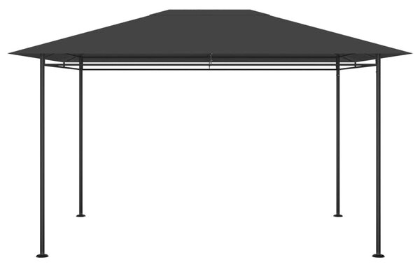 Antracitszürke pavilon 384x281x270 cm 180 g/m²