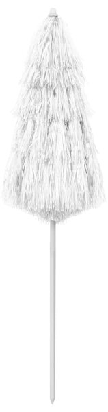 Fehér hawaii stílusú strandnapernyő 180 cm