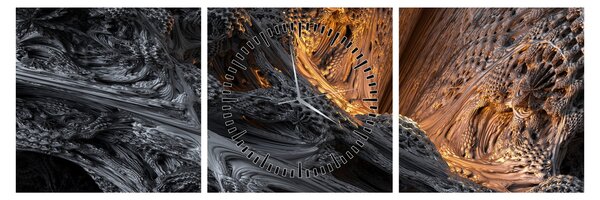 Kép - Kilátás középre (órával) (90x30 cm)