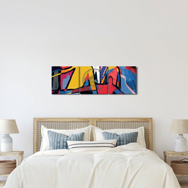 Kép - A férfiak absztrakciója (órával) (90x30 cm)