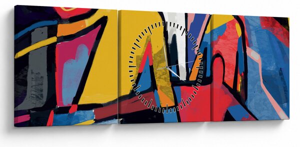 Kép - A férfiak absztrakciója (órával) (90x30 cm)