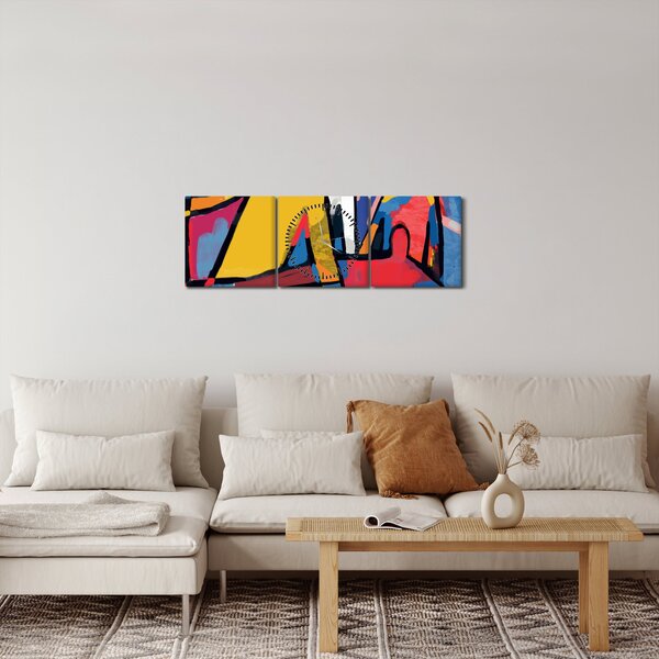 Kép - A férfiak absztrakciója (órával) (90x30 cm)