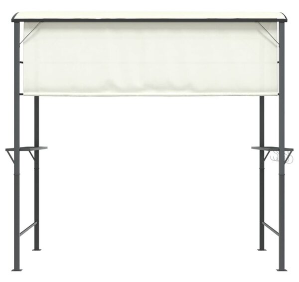 VidaXL krémszínű pavilon tetővel 220 x 110 x 200 cm