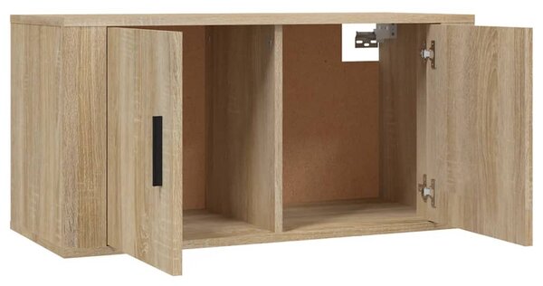 Sonoma tölgy fali TV-szekrény 80 x 34,5 x 40 cm