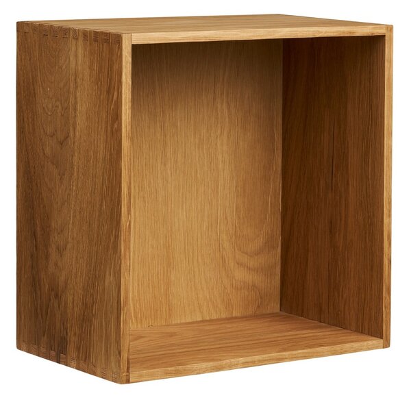 Natúr színű többszintes tölgyfa fali polc 18 cm Townsville – House Nordic