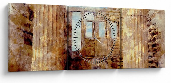 Kép - Érechthéion, Athens, görögország (órával) (90x30 cm)