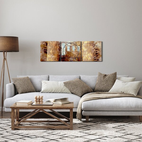 Kép - Érechthéion, Athens, görögország (órával) (90x30 cm)