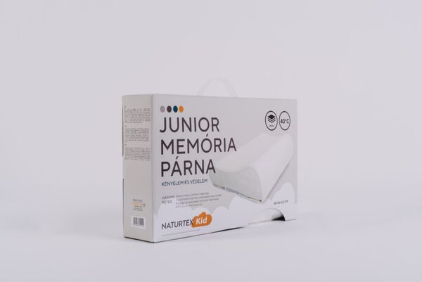Junior memóriahabos gyerek párna – Naturtex®