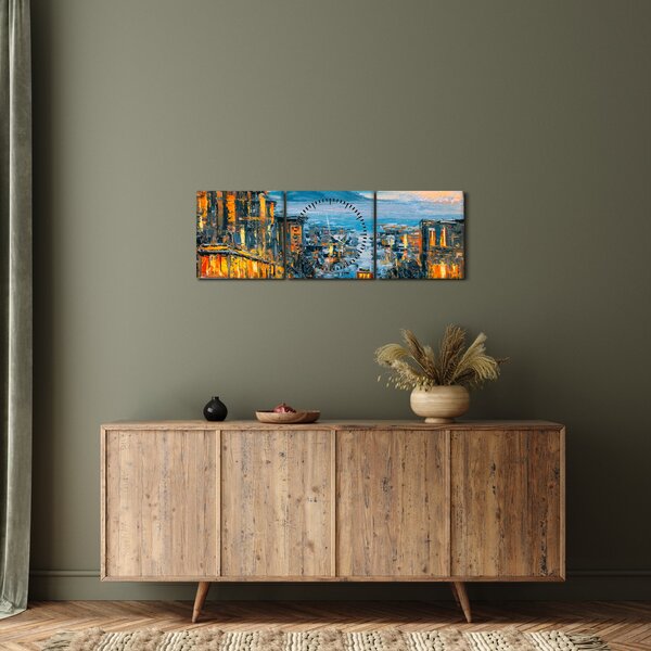 Kép - Cable Car, San Francisco (órával) (90x30 cm)