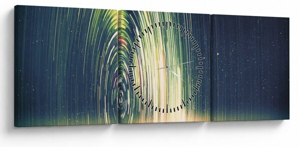 Kép - Az univerzum közepe (órával) (90x30 cm)