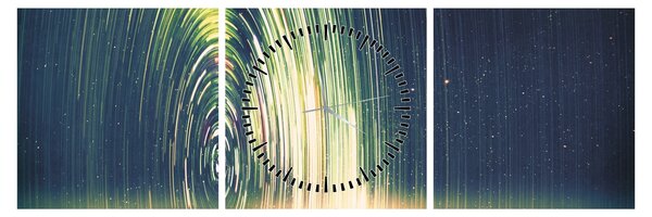Kép - Az univerzum közepe (órával) (90x30 cm)