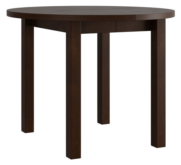 Asztal Victorville 357, Dió, 76cm, Hosszabbíthatóság, Laminált forgácslap, Váz anyaga