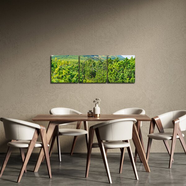 Kép - Babi Hora, Lengyelország (órával) (90x30 cm)