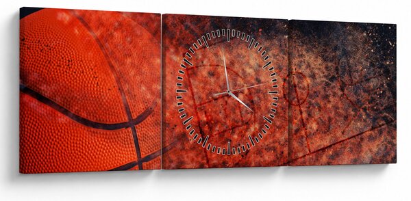 Kép - Kosárlabda labda (órával) (90x30 cm)