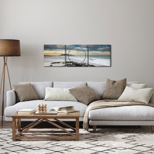 Kép - Robben Island (órával) (90x30 cm)