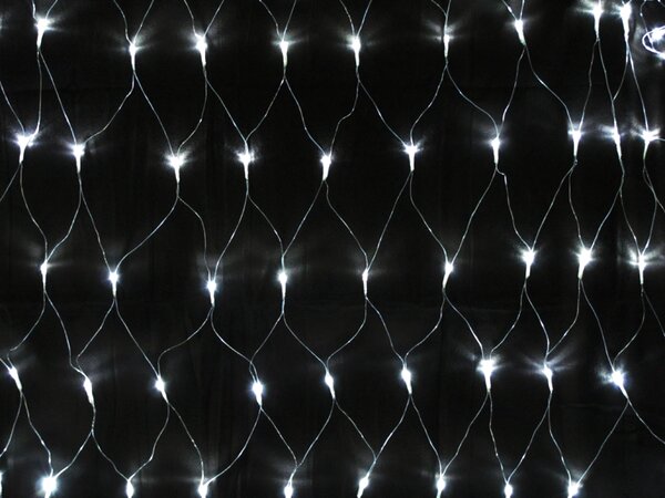 Linder Exclusiv Karácsonyi fényháló 160 LED Hideg fehér