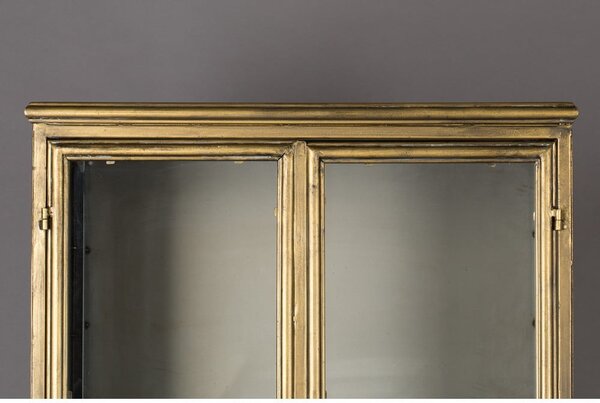Aranyszínű fém tálalószekrény 64x184 cm Gertlush – Dutchbone